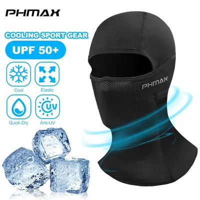 PHMAX Summer Riding Mask Bicycle Full Face Mask Cool Breathable Cap Riding Hat Riding Mask Motorcycle Mask Headscarf