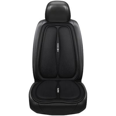 Cuscino universale per sedile auto quadrato, cuscino per schienale, cuscino per sedile auto per quattro stagioni, comodo, antistress, morbido e traspirante, cuscino universale per sedile auto, facile