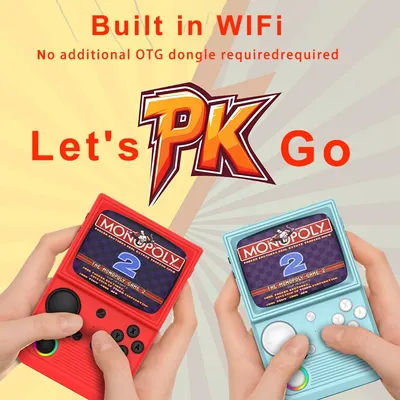 2025 New Upgrade R36T Retro Handheld Video Game Console EmuEMEC System 3.5 Inch IPS Screen Portable Pocket Video Party Player