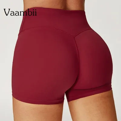 Women High Waist Yoga Shorts Women Quick-Dry Soften Gym Shorts Running Casual Cycling Shorts Push Up Workout Leggings