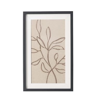 Silhouetted Leaves Textile Wall Art - Frontgate