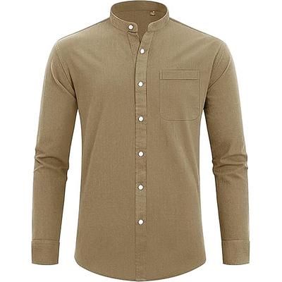 Carnevale Birra Oktoberfest Camicia Camicia di lino A fascia Bavarese Tedesco Alpino Prati Per uomo Feste Festa della birra Panno in stile tradizionale