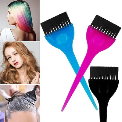 Professional HairDye BrushComb Hair Dye Brush Hairdresser Applicator Brushes Hair Styling Accessories Hair Dye Brushsalon Tools