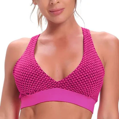 Women sports top Women Sports Bra Shockproof Quick Dry Sports Bra gym tops sportswear woman Fitness Yoga Workout Sports Bra