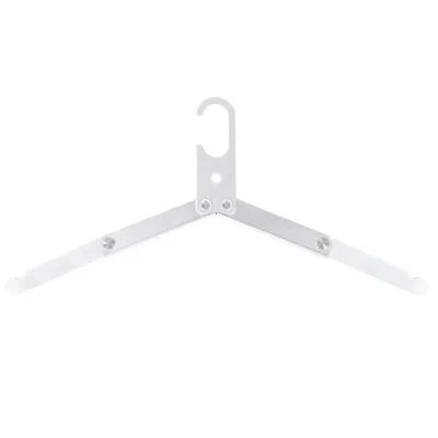 5asd Lightweight Aluminum-Alloy Multifunctional Portable Folding Clothes Hanger Outdoor Travel Clothes Coat Hanger Organizers