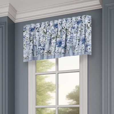 Kourtney Tieup Window Valance by Royal Court in Blue (Size ONE SIZE)