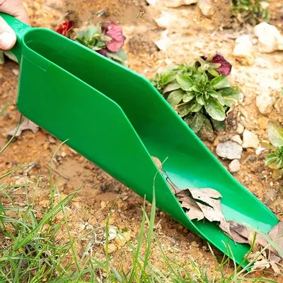 1Pc Gardening Digging Vegetables Shovel Leaf Cleaning Tool Large Capacity Multipurpose Shovel Gardening Supplie