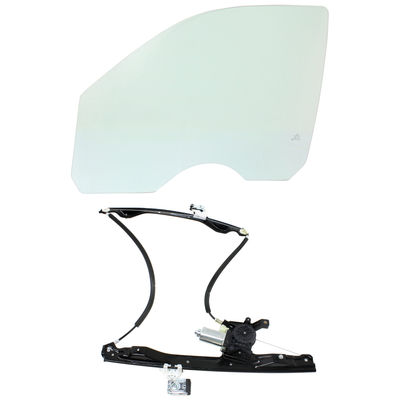 JC Whitney Door Glass, Front, Driver Side, 1-year unlimited-mileage warranty KIT-J062917-94