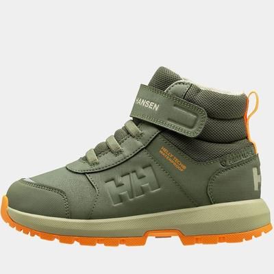 Helly Hansen Juniors' And Kids' Shelter HELLY TECH® Waterproof Boots Green US 13/EU 30
