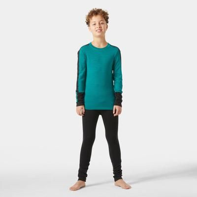 Helly Hansen Junior Lifa Merino Midweight Base Layer Set Green 12