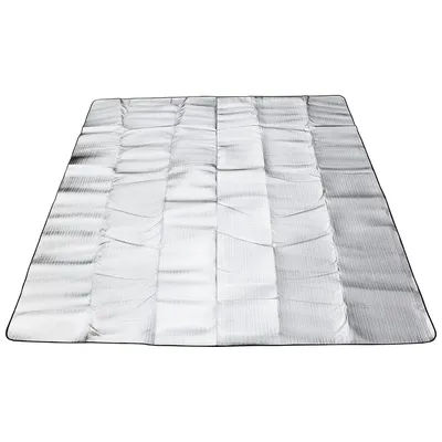 Outdoor Double-sided Moisture-proof Aluminum Foil Foam Pad Waterproof Insulating Foil Mat Picnic Mat Camping Mat for Camping