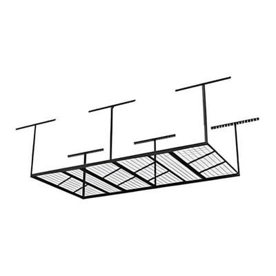 Fleximounts Heavy-Duty 4' x 8' Overhead Storage Rack (Black)