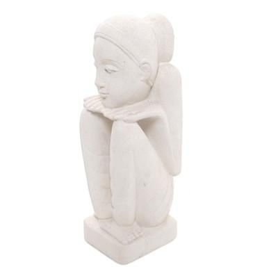 Sensitive Mood,'Handmade Stone Sculpture'