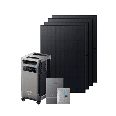 Anker SOLIX F3800 Plus + Smart Home Power Kit + 4× 440W Rigid Solar Panel
