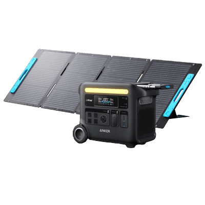 Anker SOLIX F2600 Solar Generator + 200W Solar Panel