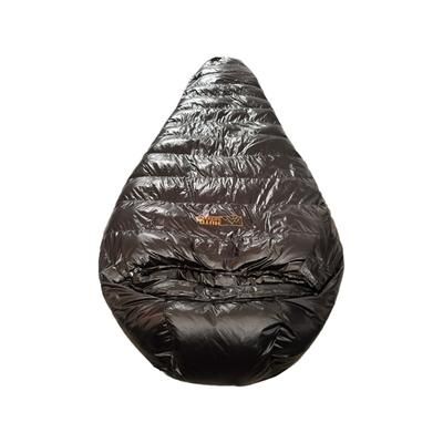 Huto Lifestyle Huto Three Season Down Sleeping Bag Right Hand Black 200CM THREESEASN-SLPBAG-BLK-RGT