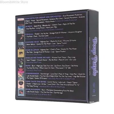 European Pop Band Music Heavy Metal Rock Band Complete Album 1970-1976 10CD