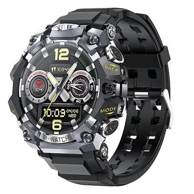 P888 Orologio intelligente 1.508 pollice Orologio da Corsa Fitness Smartwatch Bluetooth 4G Contapassi Promemoria chiamata Localizzatore di attività Compatibile con Android iOS Da uomo GPS Standby