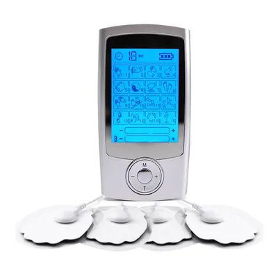 Tens Unit EMS Muscle Stimulator 16 Modes 2 Output Channel Electric Acupuncture Body Massage Digital Therapy Slimming Machine
