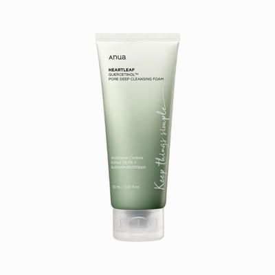 ANUA Heartleaf Quercetinol Pore Deep Foam Cleanser – Detergente viso p