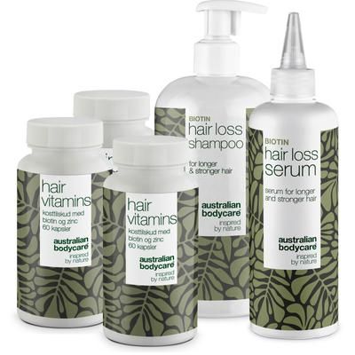Pacchetto Australian Bodycare XL contro la caduta dei capelli con vita