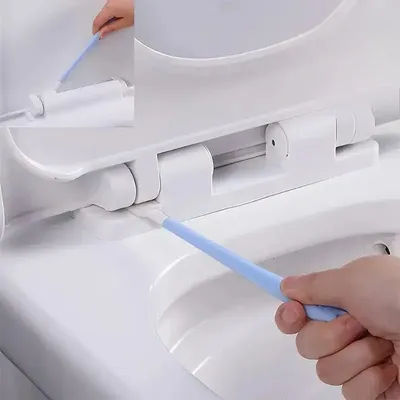 50 Disposable Gap Cleaning Brush Pack、Replaceable Cleaning Brush Head、Toilet Seat Brush Detail Gap Scrub Cleaning Brush Set；Suit