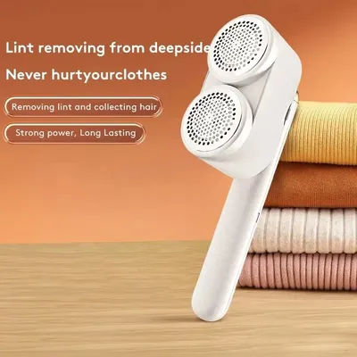 Double Head Hair Ball Trimmer Household Sweater Hair Removal And Shaving Machine Clothing Electric Hair Suction Usb Charging
