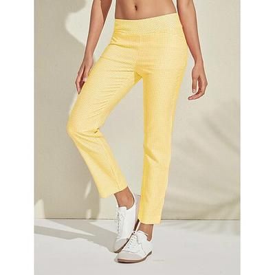 Per donna Pantaloni da golf Rosa baby Nero Giallo Pantaloni Abbigliamento da golf da donna Abbigliamento Abiti Abbigliamento