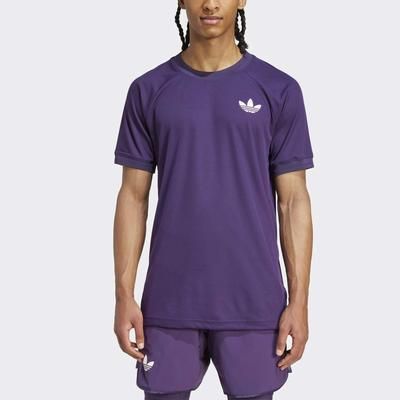 adidas Wimbledon 2025 FreeLift Tee Pro Men's Tennis Apparel Aurora Plum