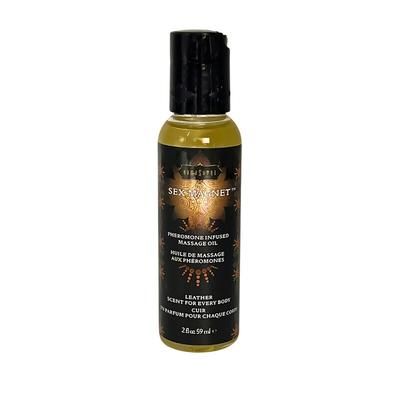 Sex Magnet Leather Pheromone Massage Oil