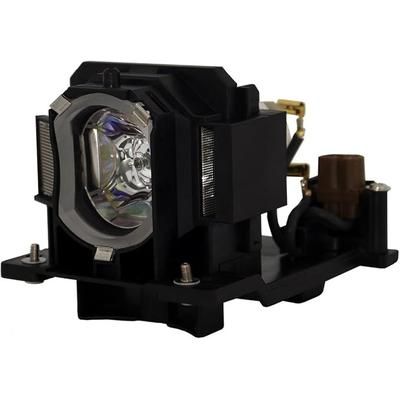 Jaspertronics™ Original DT01121 Lamp & Housing for Hitachi Projectors - 1 Year Warranty