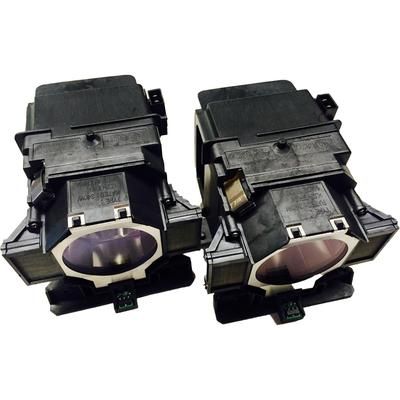 Jaspertronics™ Lamp & Housing for the Epson Powerelite Pro Z9750UNL TwinPack Projector w Original Lamp Inside - 1 Year Warranty