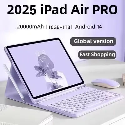 Original Tablet iPad Air Pro 11 Inch 22GB RAM 2TB ROM tablet Android 14 Pad Tablet PC Phone Dual SIM Wifi Multifunction Tablet