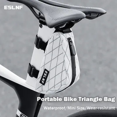 Portable Road Bicycle Triangle Bag Waterproof MTB Frame Bag Wear-resistant Cycling Storage Bag Bike Accessories