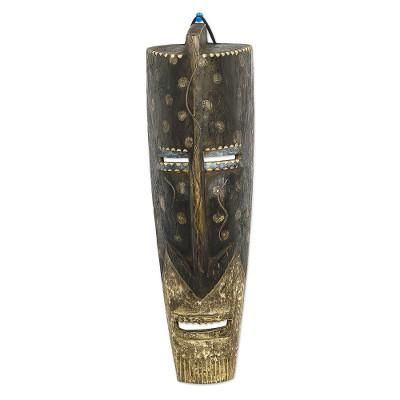 Bwa,'Handmade African Sese Wood Mask'