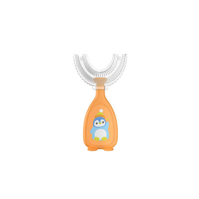 Soft Silicone Toothbrush Orange 2 6 Y