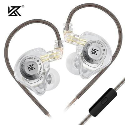 High Fidelity Dynamic Driver Earbuds With Detachable Cable clear with Mic