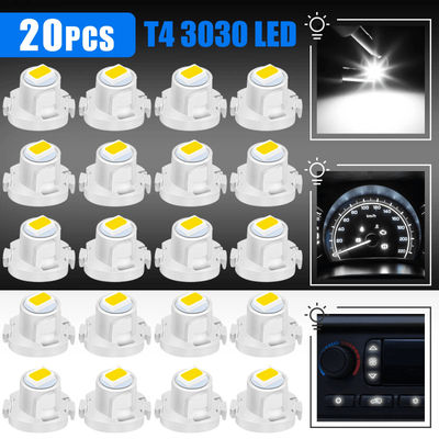 20x White Neo Wedge LED Dash Switch A C Climate Control HVAC Light Bulbs 12V Instrument Panel Replacement 20x White Neo Wedge LED Dash Switch A C Climate Control HVAC Light Bulbs 12V Instrument Panel Replacement