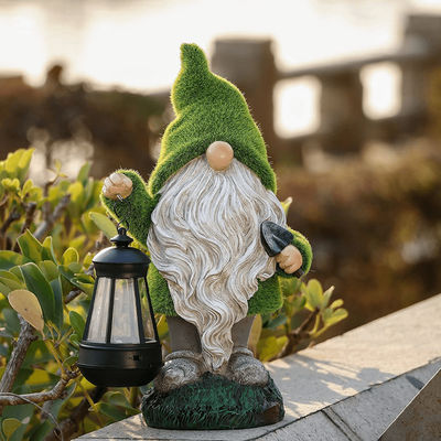 Solar Gnome Garden Ornaments Jinzic