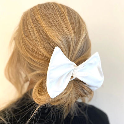 Elegant Deft Bun White