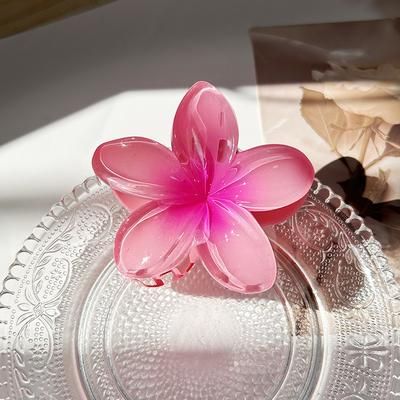 Large Boho Flower Hair Claw Clips For Women, Stylish Hairpins & Barrettes For Beach & Everyday Wear 6