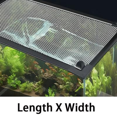 Fish Tank Anti Jump Net: Invisible, Magnetic, Secure Cover 150X60CM