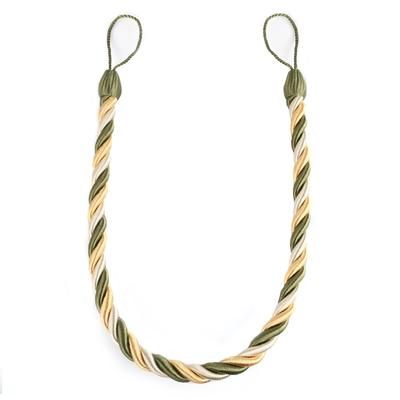 Gold Weave Curtain Tieback: Handcrafted Holder Clip For Home Decor 5