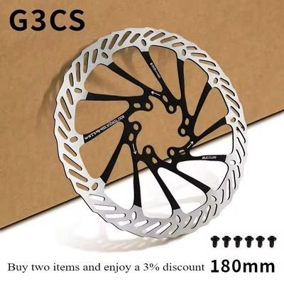 MTB Bike Brake Rotor High Strength Hydraulic Disc 160mm203mm black 180mm