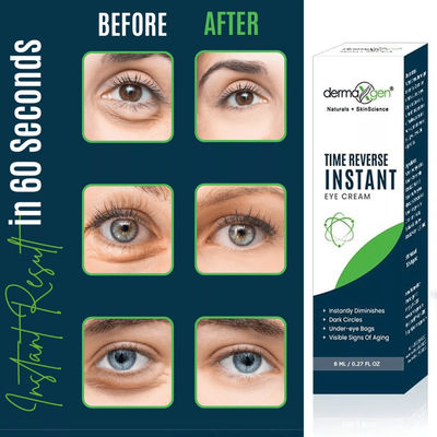 Instant Eye Cream, 60 Second Time Reverse Formula For Dark Circles & Puffiness Instant Eye Cream, 60 Second Time Reverse Formula For Dark Circles & Puffiness