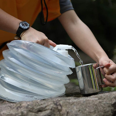 Survival Easy Expandable Folding Water Storage Bucket 15L