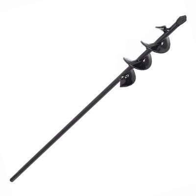 Garden Spiral Hole Drill Planter High Strength Steel, Fits Any 3 8" Drill, Hex Shank For Efficient Planting 18 Inch