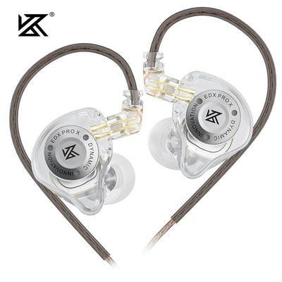 High Fidelity Dynamic Driver Earbuds With Detachable Cable clear without Mic