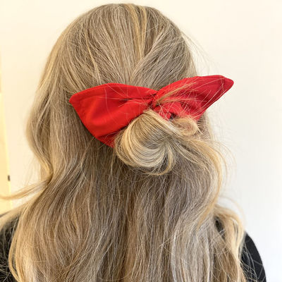 Elegant Deft Bun Red