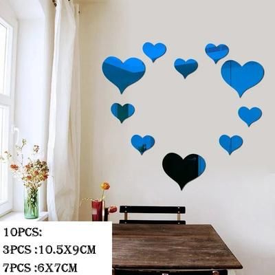 Self Adhesive Acrylic Decals For Office, Living Room, Bedroom DEcor 5